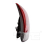 Left Inner Tail Light Assembly 17-5282-00 - side view