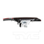 Left Inner Tail Light Assembly 17-5410-00 - bottom view