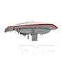 Left Inner Tail Light Assembly 17-5464-00 - bottom view