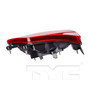 Left Inner Tail Light Assembly 17-5502-00 - top view