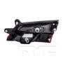 Left Inner Tail Light Assembly 17-5502-00 - back view