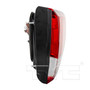 Left Inner Tail Light Assembly 17-5458-00 - angled view