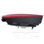 Left Inner Tail Light Assembly 17-5562-00 - top view