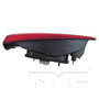 Right Inner CAPA Certified Tail Light Assembly 17-5545-00-9 - top view