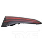 Left Inner Tail Light Assembly 17-5662-00 - bottom view
