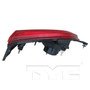 Right Inner CAPA Certified Tail Light Assembly 17-5521-01-9 - top view