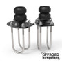 Timbren Rear Active Off Road Bumpstops for Chevrolet Colorado w/ U-Bolt Flip Kit