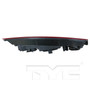 Right Inner CAPA Certified Tail Light Assembly 17-5595-00-9 - bottom view