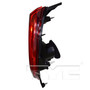 Left Inner Tail Light Assembly 17-5522-00 - top view