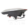 Left Inner Tail Light Assembly 17-5732-00 - bottom view