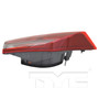 Left Inner Tail Light Assembly 17-5674-00 - bottom view
