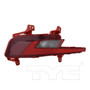 Left Back Up Light Assembly 17-5808-00 - front view