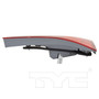 Right Inner CAPA Certified Tail Light Assembly 17-5703-00-9 - bottom view