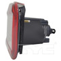 Left Back Up Light Assembly 17-5864-00 - side view