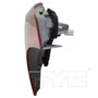 Left Inner CAPA Certified Tail Light Assembly 17-5704-00-9 - side view