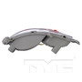 Right CAPA Certified Back Up Light Assembly 17-5897-00-9 - top view
