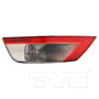 Left Back Up Light Assembly 17-5874-00 - front view