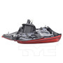 Right Inner Tail Light Assembly 17-5805-00 - top view