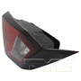 Left Inner CAPA Certified Tail Light Assembly 17-5798-00-9 - side view