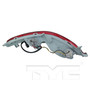 Right Back Up Light Assembly 17-5729-00 - bottom view