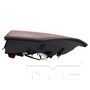 Left Inner CAPA Certified Tail Light Assembly 17-5900-00-9 - bottom view