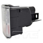 Left CAPA Certified Back Up Light Lens / Housing 17-5876-01-9 - side view