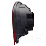Left Inner CAPA Certified Tail Light Assembly 17-6016-00-9 - side view