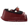 Left Inner Tail Light Assembly 17-6104-00 - bottom view