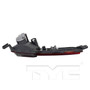Right Back Up Light Assembly 17-5923-00 - bottom view