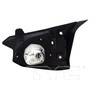 Left Inner Tail Light Assembly 17-6160-00 - back view