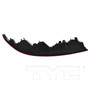 Left Back Up Light Assembly 17-6000-00 - top view