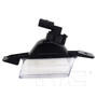 Left CAPA Certified Back Up Light Assembly 17-6036-00-9 - bottom view