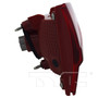 Left Inner CAPA Certified Tail Light Assembly 17-6132-00-9 - angled view