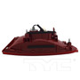 Left Inner CAPA Certified Tail Light Assembly 17-6132-00-9 - top view