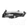 Left CAPA Certified Fog Light Assembly 19-0976-00-9 - top view