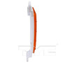 Front Left CAPA Certified Reflector Assembly 18-6244-00-9 - angled view