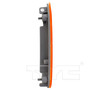 Front Left CAPA Certified Reflector Assembly 18-6284-00-9 - angled view