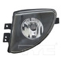 Left CAPA Certified Fog Light Assembly 19-12050-00-9 - front view