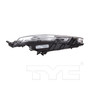 Left CAPA Certified Fog Light Assembly 19-6028-00-9 - top view