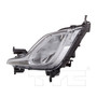 Left CAPA Certified Fog Light Assembly 19-6028-00-9 - side view