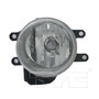 Left CAPA Certified Fog Light Assembly 19-6020-00-9 - front view