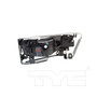 Left Fog Light Assembly 19-6032-00 - back view