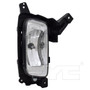 Right CAPA Certified Fog Light Assembly 19-6061-00-9 - front view