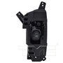 Right CAPA Certified Fog Light Assembly 19-6061-00-9 - back view