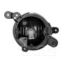 Left CAPA Certified Fog Light Assembly 19-6088-00-9 - back view