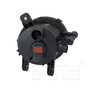 Left Fog Light Assembly 19-6016-00 - back view