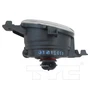 Left CAPA Certified Fog Light Assembly 19-6080-00-9 - bottom view
