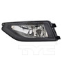 Left Fog Light Assembly 19-6258-00 - front view