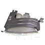 Left Fog Light Assembly 19-6120-00 - top view