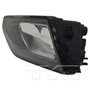 Left CAPA Certified Fog Light Assembly 19-6258-00-9 - side view